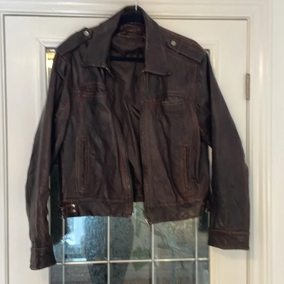 Genuine Leather Jacket - Picture 3 of 6